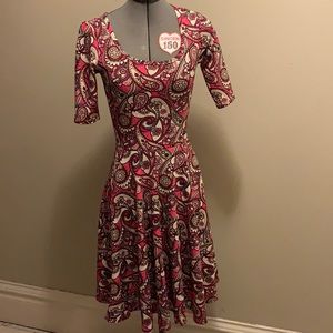 LulaRoe Paisley Print Dress